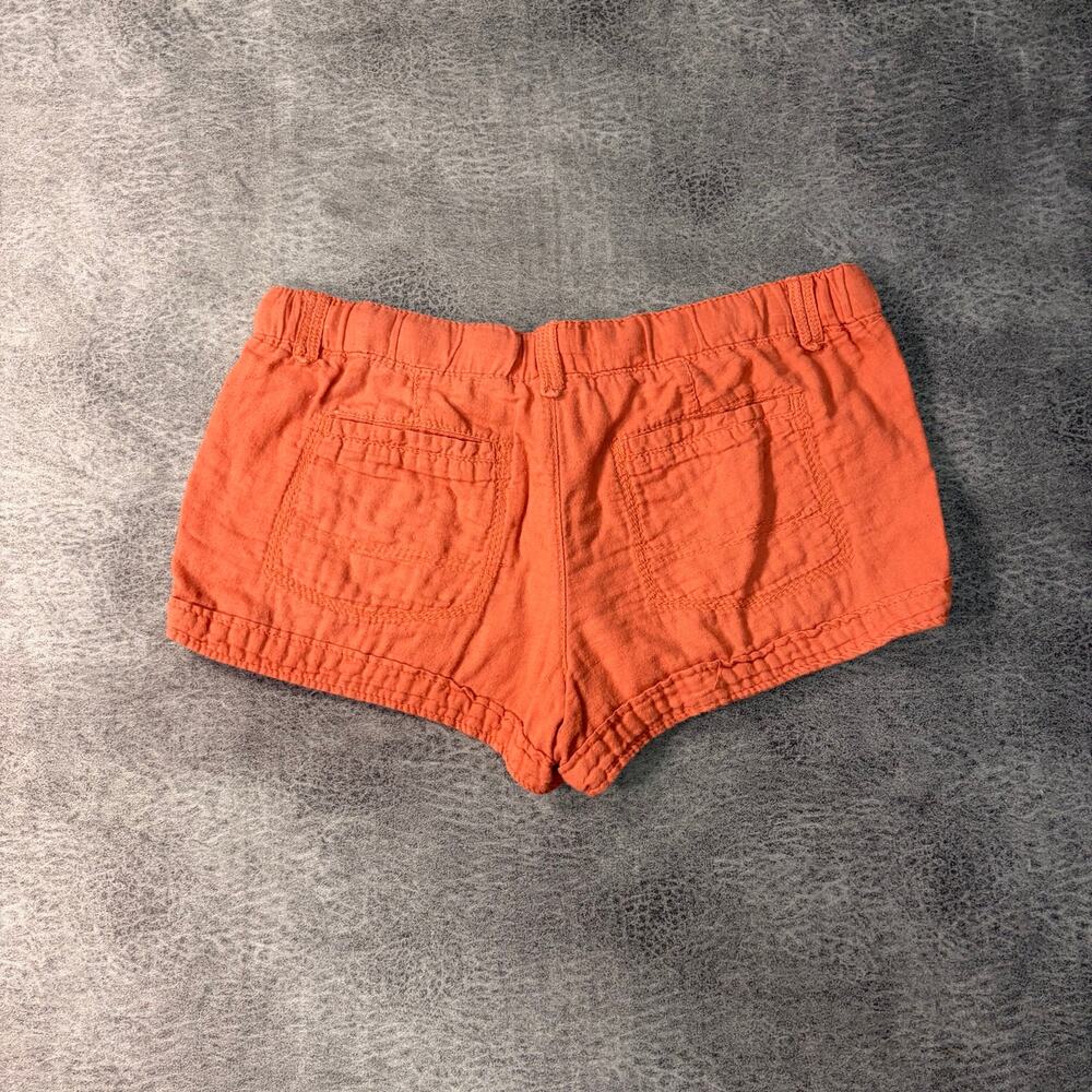 Y2k Mossimo Orange Comfy Mini Shorts - Picture 6 of 6